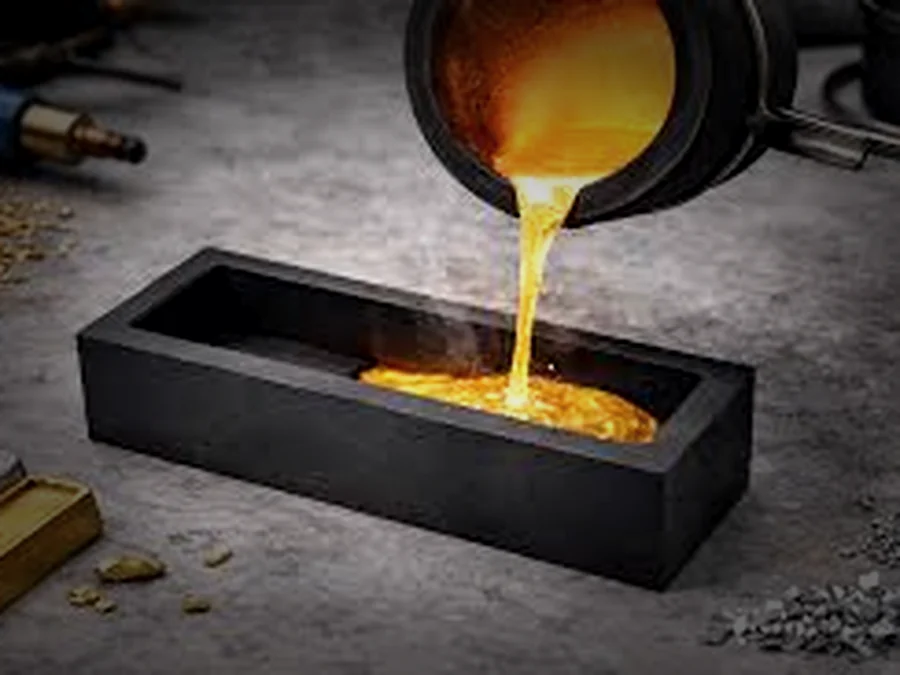 Graphite mold for casting